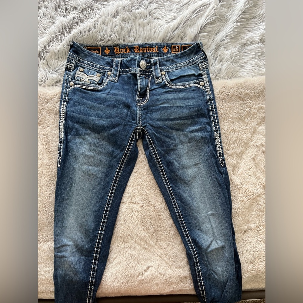 Rock revival jeans skinny size 26 (needs repaired)